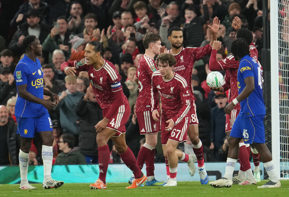 ليفربول يطيح بتشيلسي ويبلغ ربع نهائي كأس الرابطة