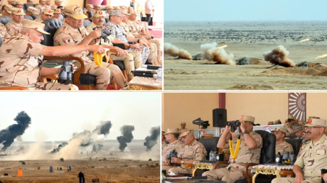 مصر تختبر جاهزية الجيش في مناورة بالذخيرة الحية
