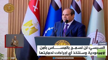 السيسي يطلب تفويضا للدفاع عن السعودية