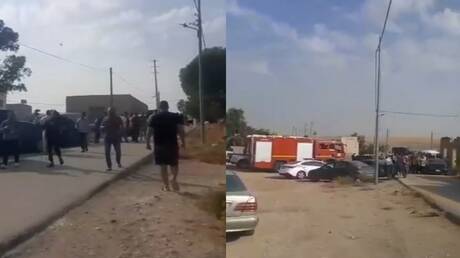 المشاهد الأولى من موقع الهجوم على كنيسة الكرك في الأردن