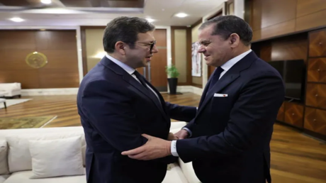 الدبيبة يبحث مع رئيس المخابرات المصرية أزمة الحدود البحرية مع تركيا