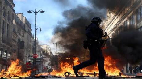 Mass Arrests and Injuries in France Protests